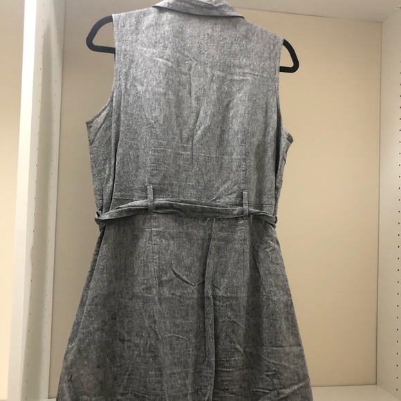 Grey sleeveless dress size 15 - Picture 5 of 5